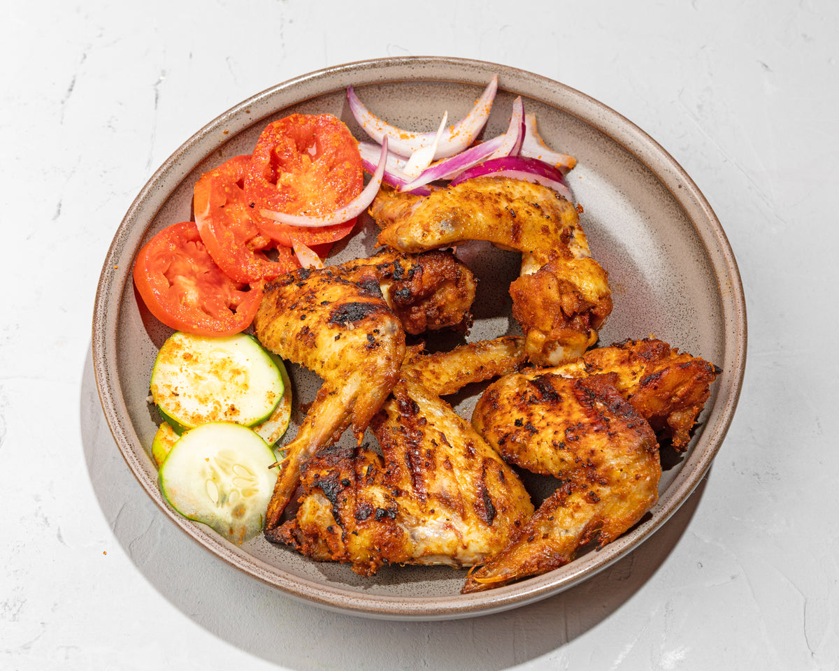 Egusi & Fufu with Turkey wings with soda or water