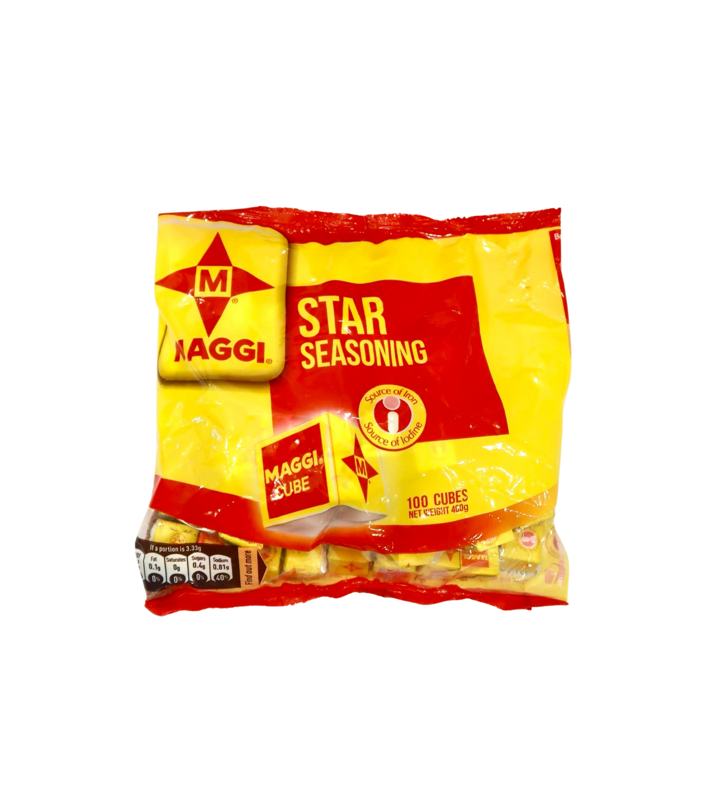 Maggi Seasoning Cubes 14Oz (100 Pieces)