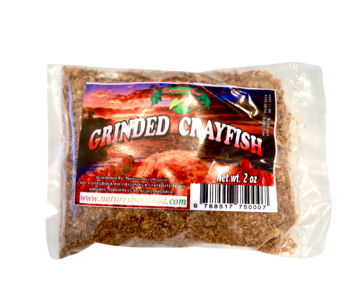 Crayfish - Dried, Ground 4Oz
